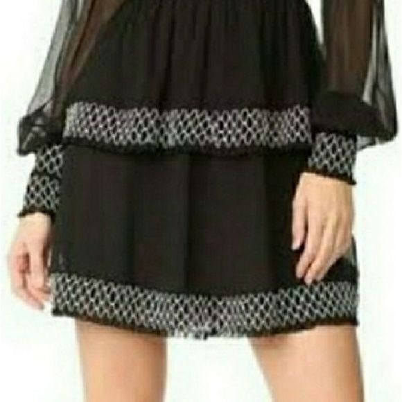 Nicholas Cold Shoulder Smock Dress - Picture 5 of 16